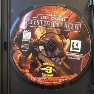 Star Wars Jedi Knight: Mysteries of the Sith - Special Edition Disc